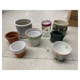 Box Lot Planters, Flower Pots, etc