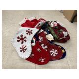 Group Lot Christmas Stockings