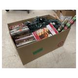 Box Lot Christmas Lights, Ornaments, etc