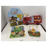 4 ct. - Kids Board Books (Madagascar, Winnie the