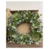 Montauk Succulent Wreath (26in)