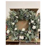 Marseille Meadow Wreath (app 28in)