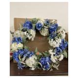 Nantucket Hydrangea Wreath (app 28in)