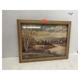 Rustic Framed Picture