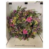Wildflower Fields Wreath (app 24in)