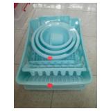 11 Piece Steralite Dish Drainer & Kitchen Items
