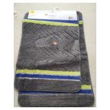 2 Piece Bath Rug Set 17 x 24 & 18 x 28 Inches