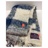 95% Wool Scotland Throw Blanket