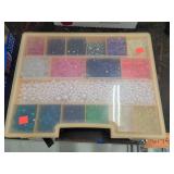 Large Craft Organizer Box of Beads