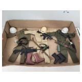 Flat of G.I. Joec Clothes & Accessories