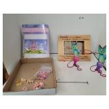 Flat W/ Princess Ohoto Bavk Drop/ Kids Rings /