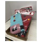 5 ct. - Decorative Santa Sacks