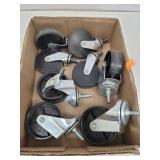 Flat of Caster Wheels