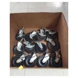 Flat of 12 Castor Wheels