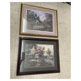2 ct. - Framed Pictures (app 1.5ft x 2ft)
