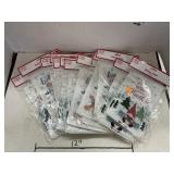 12 Packs - Christmas Bakery Bags