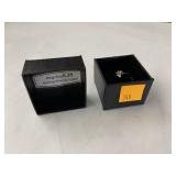 Beautiful Ring - Sterling Silver, Crystal (Size