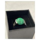 Beautiful Ring - Sterling Silver, Turquoise, Size