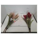 6 Cnt Fall Floral Bushes