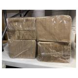 4 ct. - Packs of Brown Luncheon Napkins