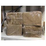 4 ct. - Packs of Brown Luncheon Napkins