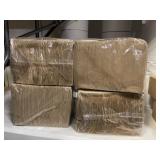 4 ct. - Packs of Brown Luncheon Napkins