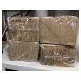 4 ct. - Packs of Brown Luncheon Napkins