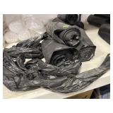 3 ct. - Black Plastic Trash Bags
