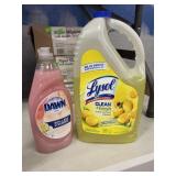 2 ct. - Dawn Soap & Lysol Multi-Surface Cleaner