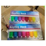 2 Cnt Keytag Rack