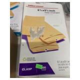 Box of Clasp Envelopes
