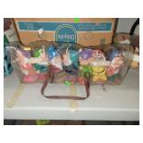 Lot of Disney Seven Dwarfs