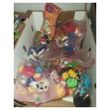 Box of Seasame Street/Diary Queen/ Muppets Toys