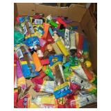 Lot of Pez Dispensers Some not Open