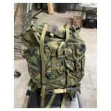 Vintage Military Camo Backpack