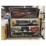 Vintage Royal Blue Train Set