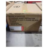 Box of  Standard Sheet Protectors  8 1/2 x 11
