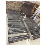Patio Furniture - Metal Framed Chair & Tables