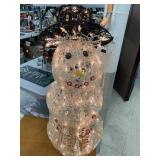 Light up snowman