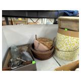 Scoop, Vntg Light Shade, Baskets, Misc.