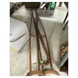 Wooden Cane & Crutches