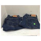 2 Pr Levi Jeans w 38 x L 30