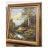 Framed Signed Painting