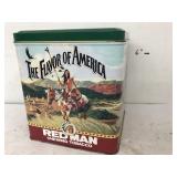 Red Man Tin