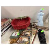 Basket, Figurines, Wind Chimes, Misc.