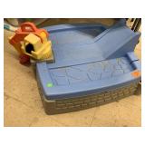 Little Times Sand Box with Digger Toy, approx 2ft
