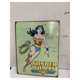 Metal Wonder Woman Sign