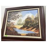 Framed Signed Painting