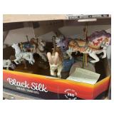 Lot of Carousel Horses and Animals, Some Musical