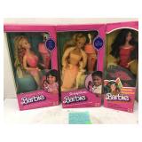 3 Barbies
